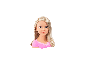 BAYER DESIGN Charlene Super Model opmaakpop met blond haar.