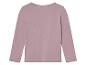 Een roze longsleeve shirt voor meisjes.