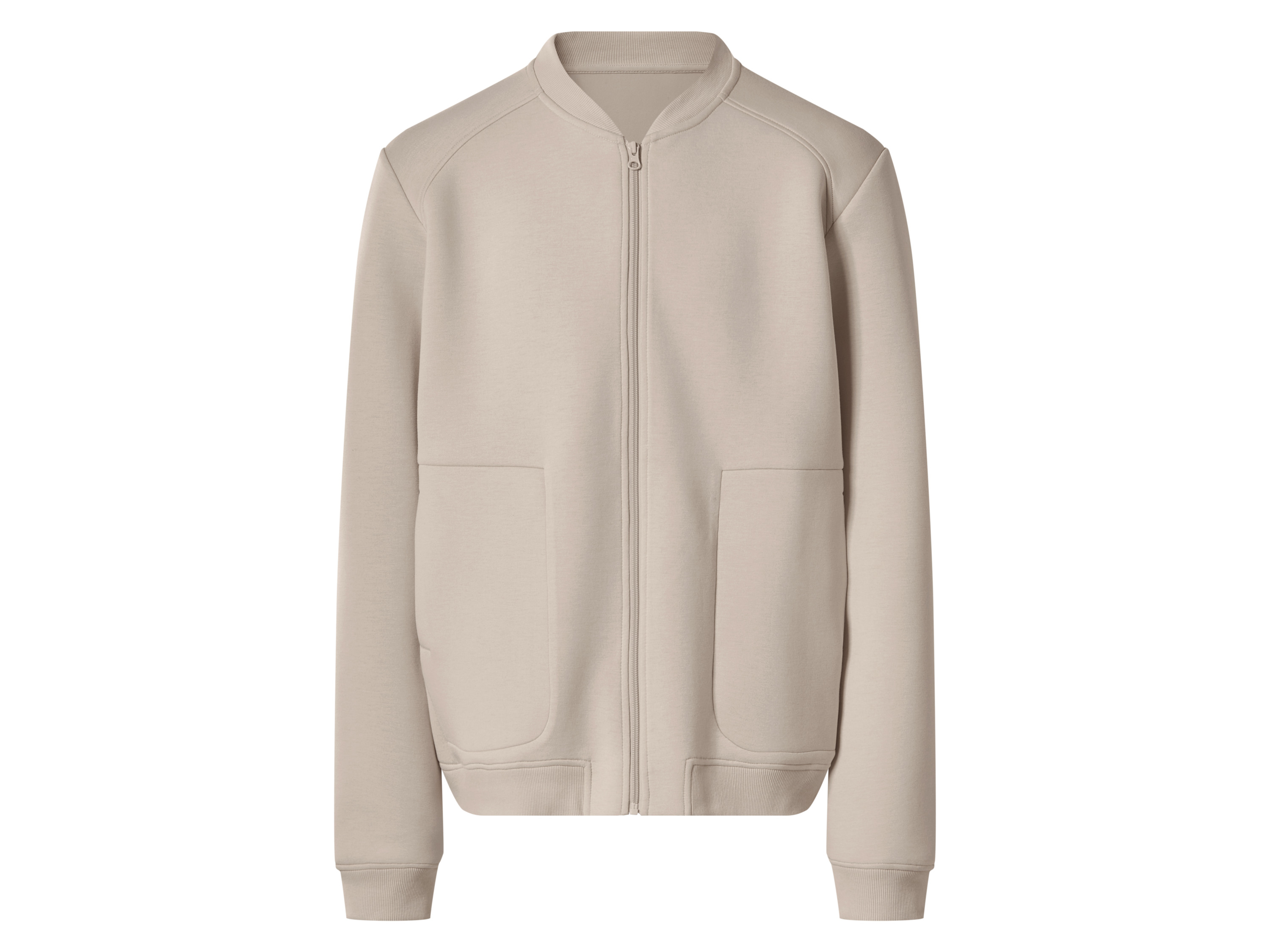 ESMARA MEN Heren vest van scubastof (Grijs, XL)