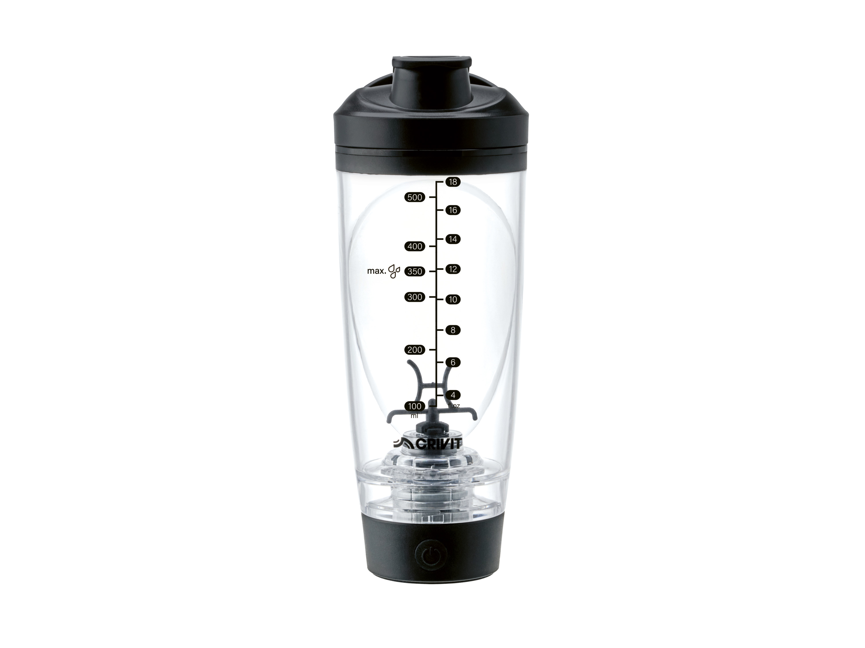 CRIVIT Accu-shakebeker, tot 500 ml