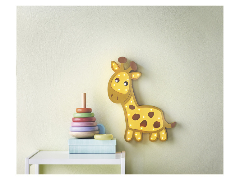 Ga naar volledige schermweergave: LIVARNO home Houten kinderlamp met LED - afbeelding 22