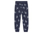 Donkerblauwe joggingbroek met een bootjesprint