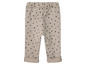 Beige broek met zwarte stippen voor baby's.