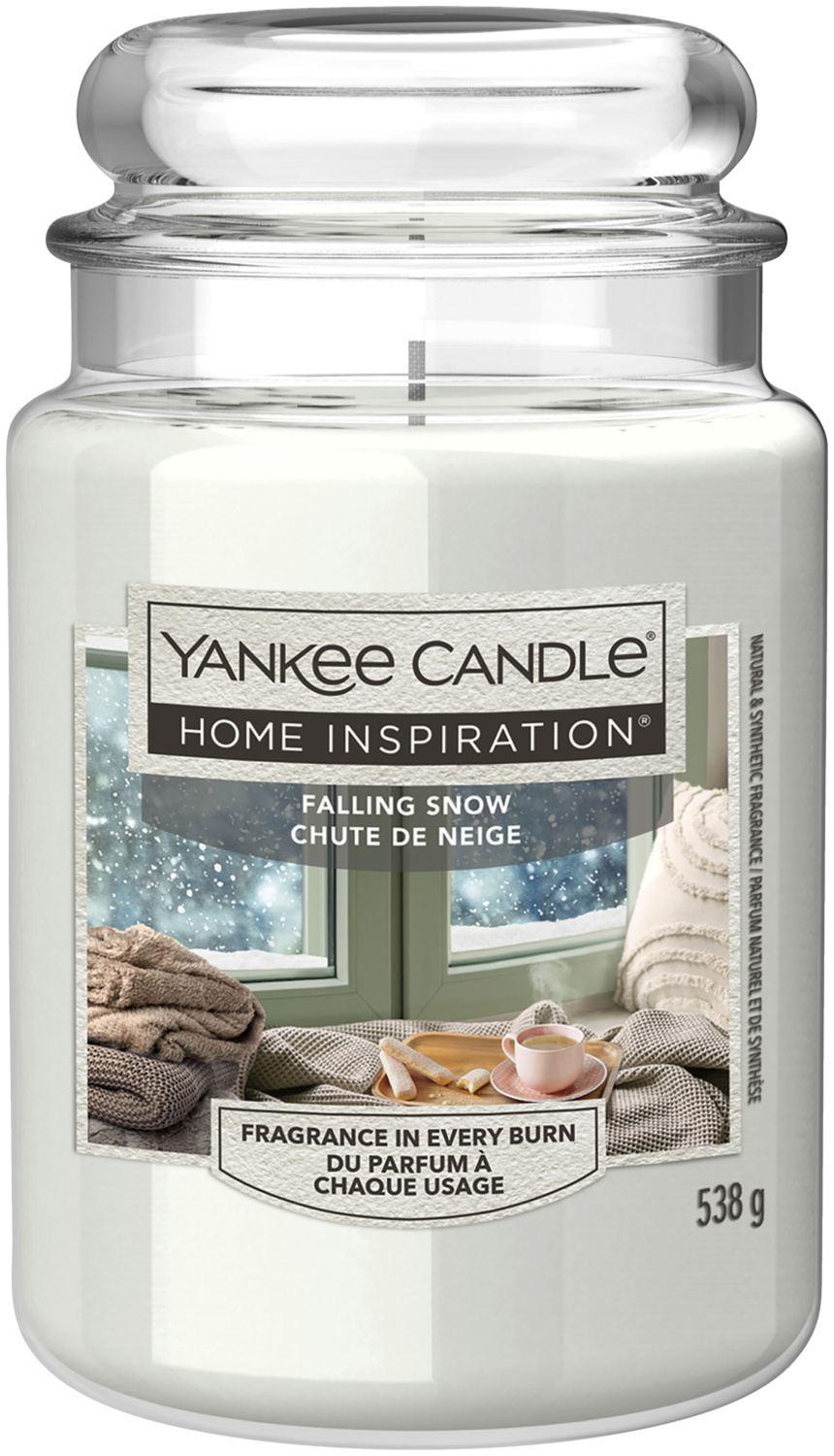 YANKEE CANDLE Geurkaars Home Inspiration (FALLING SNOW)