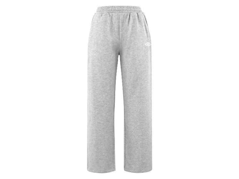Grijze joggingbroek met elastische tailleband en rechte pijpen