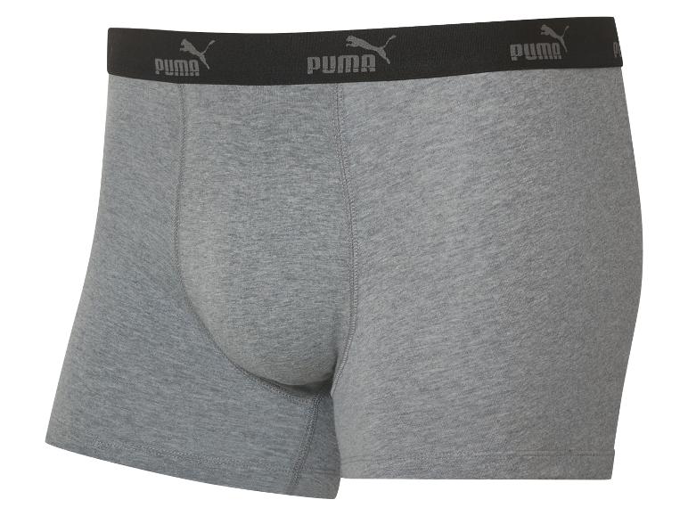 Grijze Puma boxershorts van melange.