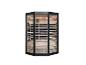 Infraroodsauna met zwart frame en licht houten interieur