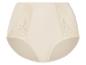 Beige slip met kant.