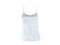 Witte dames camisole top, achterkant