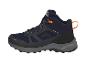 Hi-Tec waterdichte wandelschoenen, donkerblauw en zwart.