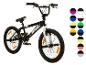 Zwart-witte Big Shaggy BMX-fiets met 20-inch wielen en kleuropties.