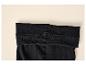 Zwarte, gevoerde panty met elastische tailleband.