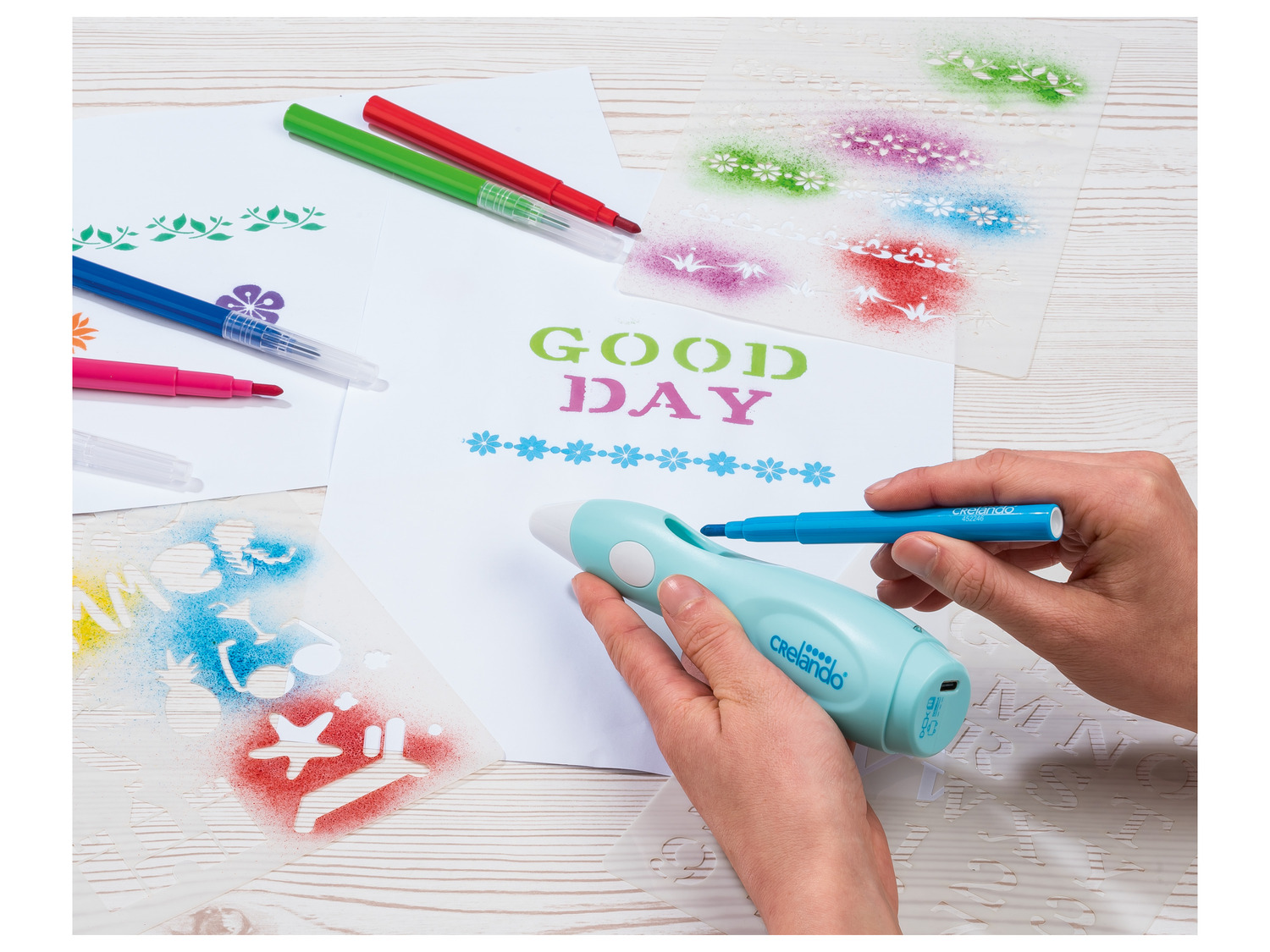 crelando® Airbrush starter kit online kopen LIDL