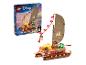 LEGO Disney Moana's Adventure Canoe set met 529 onderdelen en twee figuren.