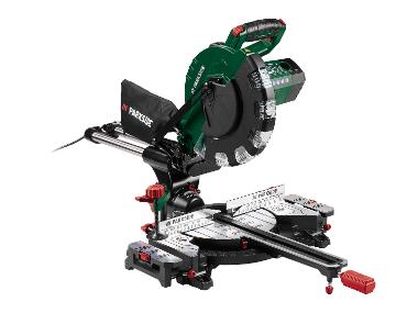 Lidl-shop PARKSIDE® Afkortzaag met verstekfunctie 2000 W - zaagblad 254 mm aanbieding