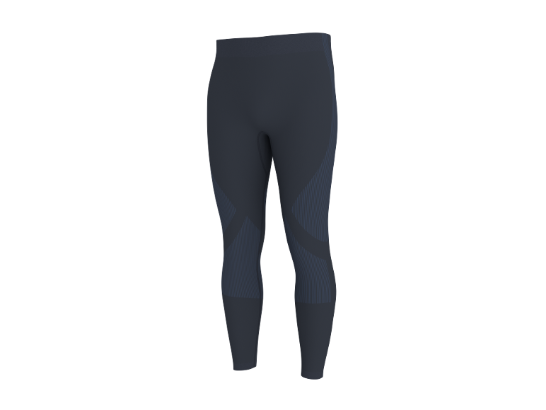 Donkere sportlegging met patroondetails, voor dames.