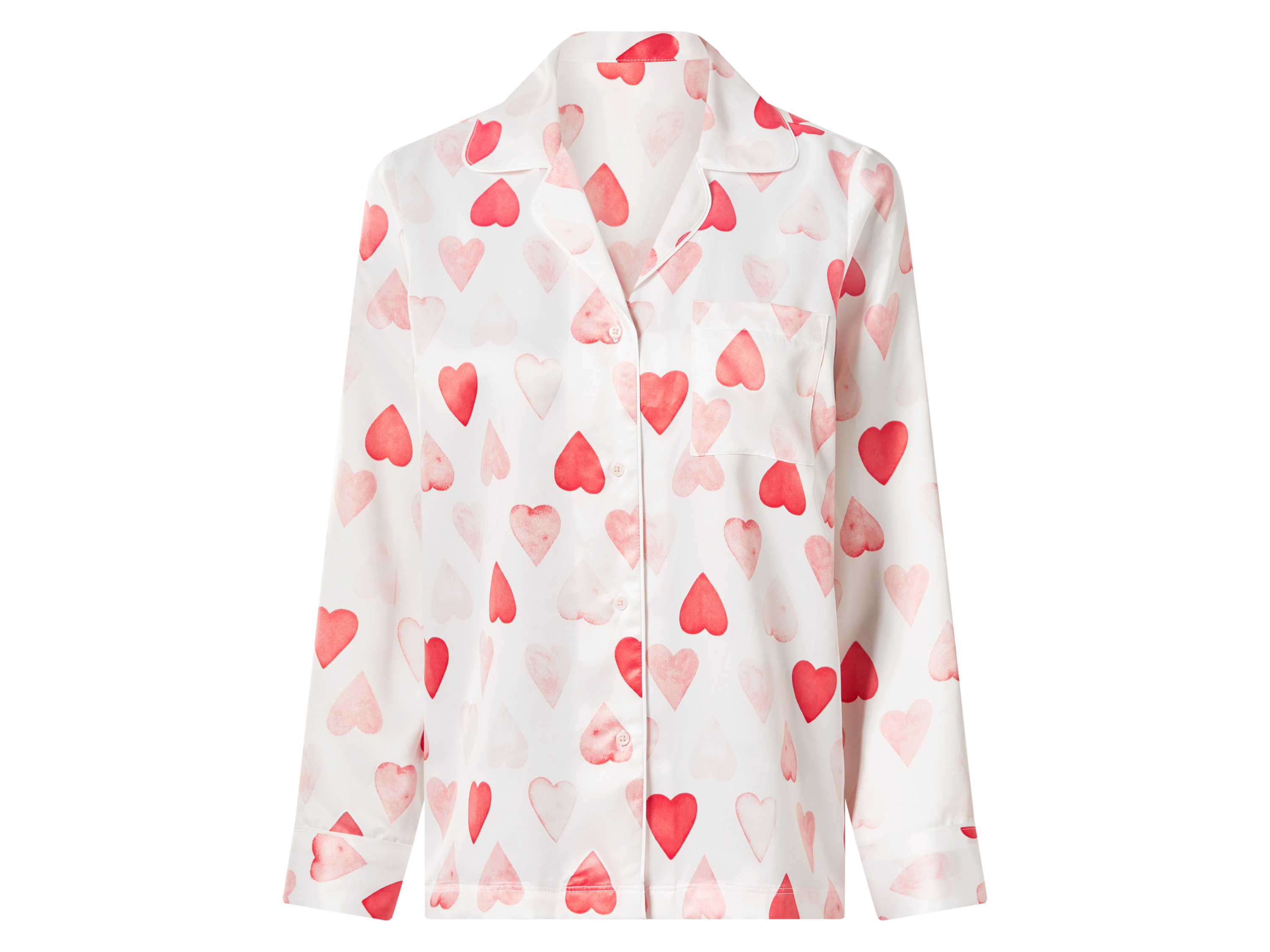 esmara Satijnen dames pyjama (Print, M (40/42))