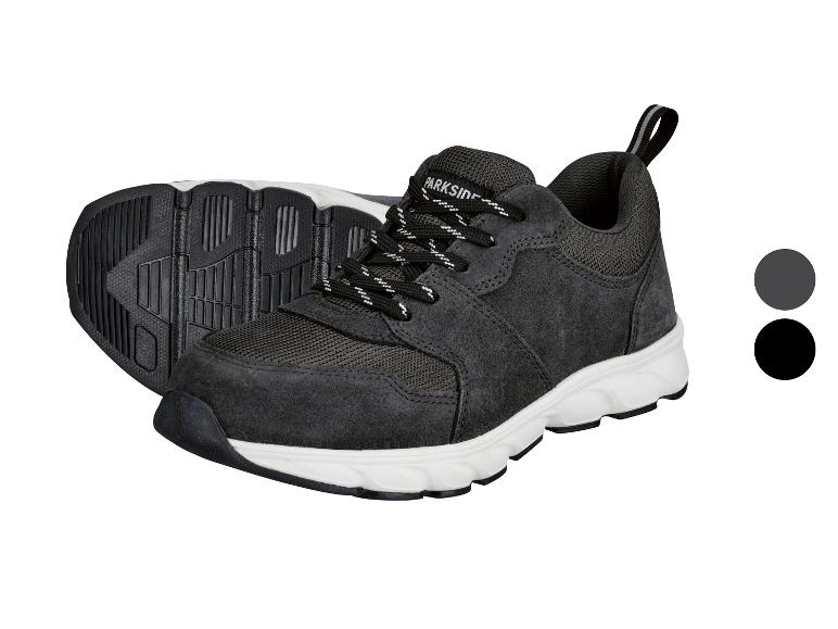 Parkside sneakers, grijs en zwart.