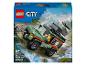 LEGO City Off-Road Mountain Truck 60447 doos, met een groene truck op een bergrivier.