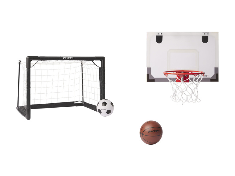 Ga naar volledige schermweergave: CRIVIT Mini-voetbaldoel/mini-basketbalring - afbeelding 1