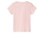 Roze T-shirt met korte mouwen, achterkant