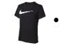 Zwart Nike T-shirt met wit logo.