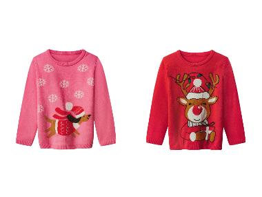 LUPILU® Kinder kersttrui met lampjes