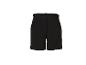 Zwarte dames sportshorts met ritszakken en verstelbare taille.