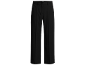 Zwarte, wijde broek met hoge taille