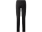 Zwarte damesbroek met elastische tailleband en zakken.