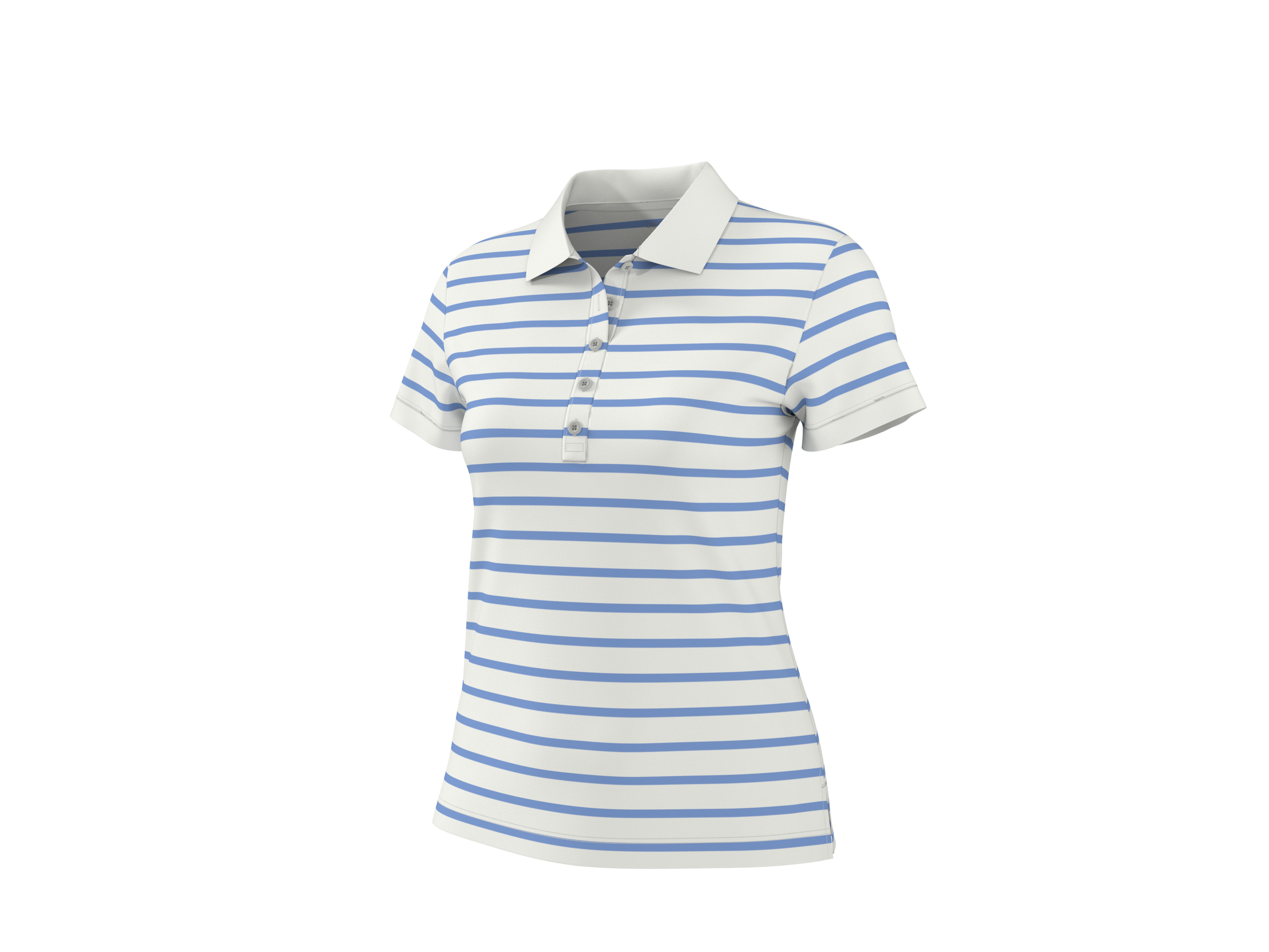 ESMARA Dames polo (wit, M (40/42))