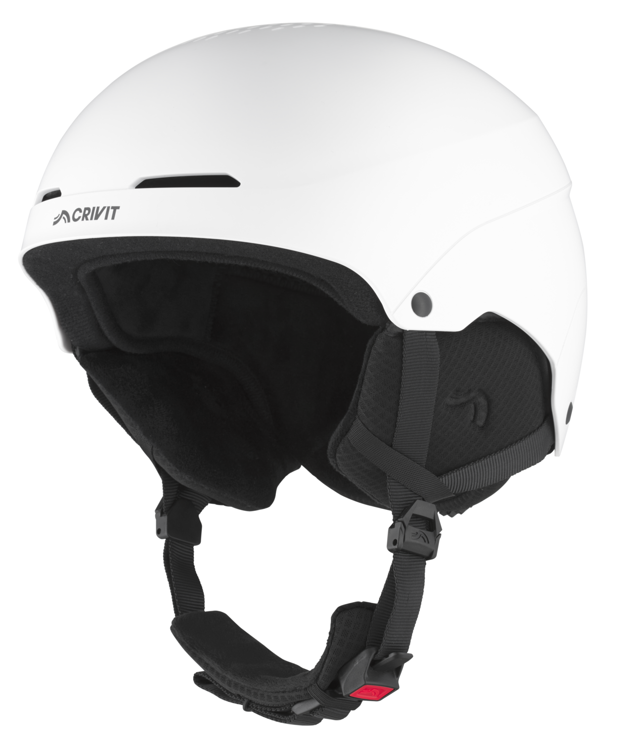 CRIVIT Kinder skihelm (S/M, Wit)