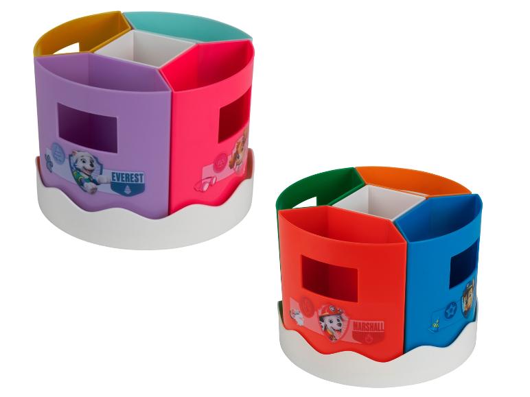 Paw Patrol draaiende opbergbak: Everest en Marshall.