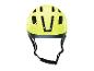 Heldergele fietshelm.