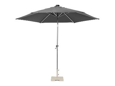 LIVARNO® Parasol met verlichting op zonne-energie 300 cm