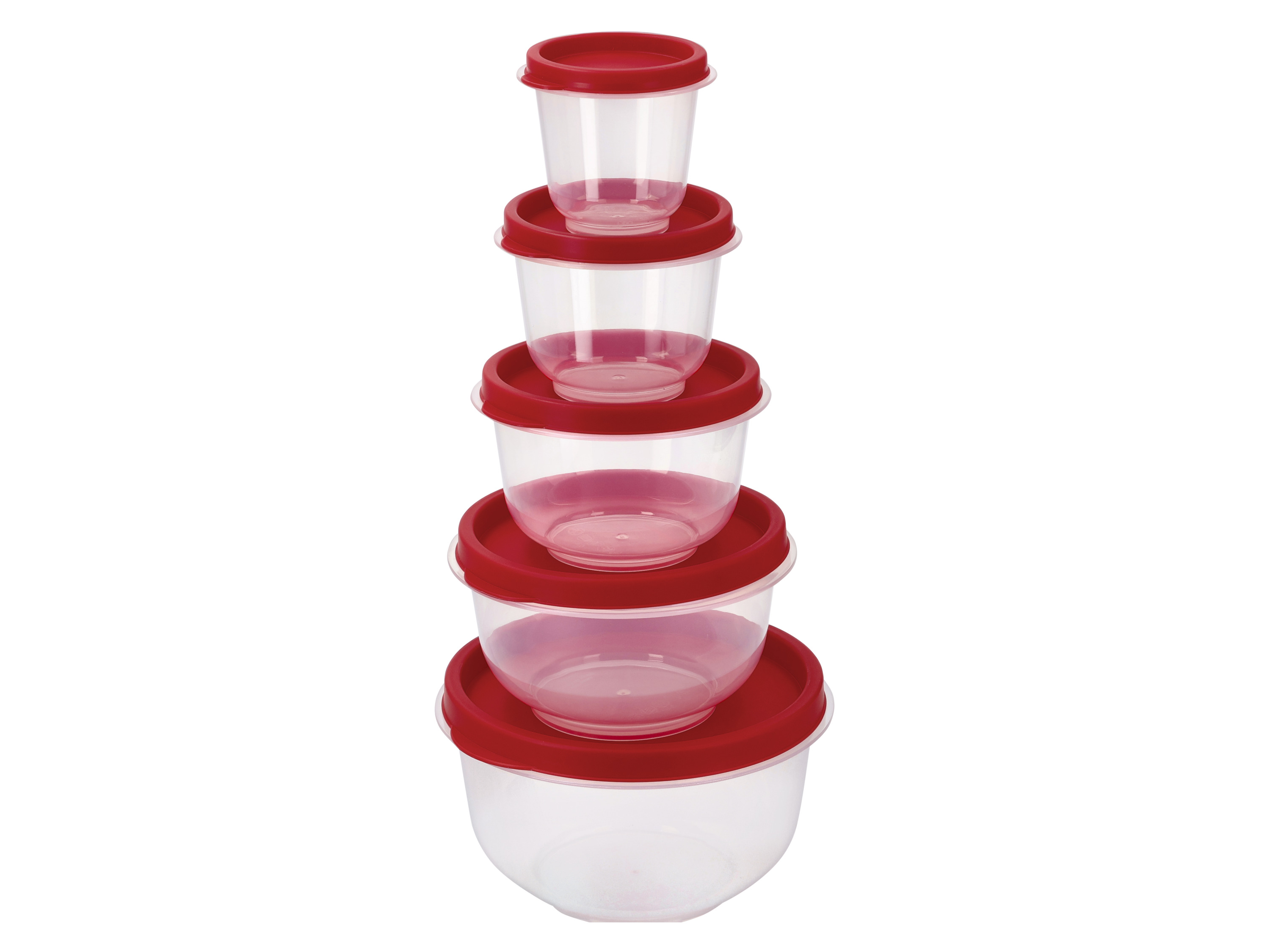 SILVERCREST Vershouddozenset 5-delig (Rond, Rood)