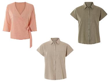 esmara® Linnen dames blouse