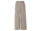 Beige wijde broek: casual en stijlvolle kleding.
