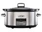 Een Crock-Pot slowcooker met digitale timer en bedieningspaneel