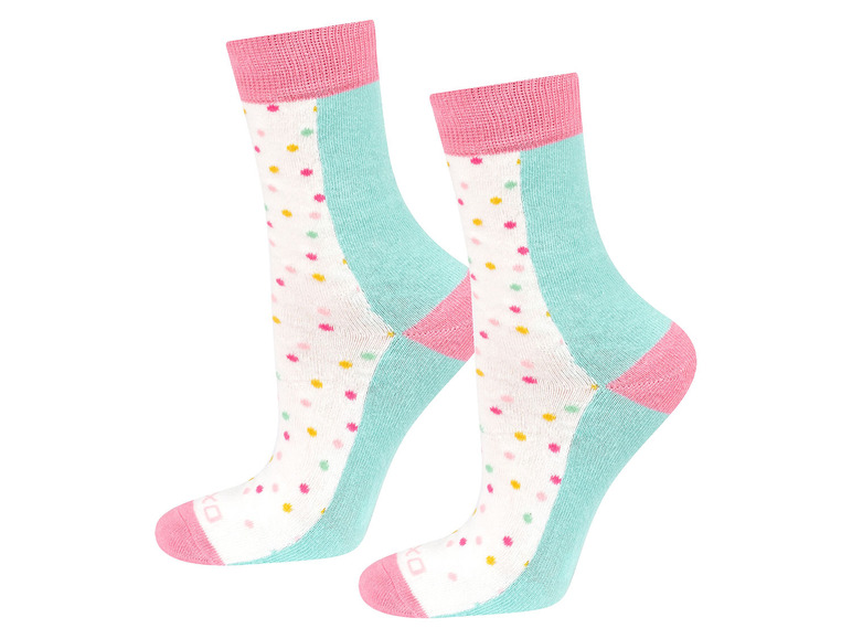 Soxo Dames-heren sokken (36-40, Ijspatroon)