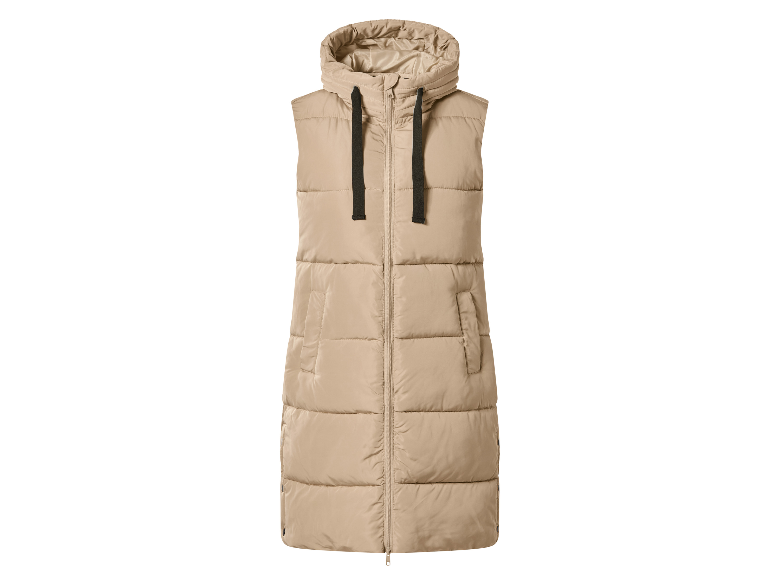 esmara Lange dames bodywarmer (Beige, XS (32/34))