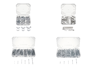 PARKSIDE® Moeren, draadstiften, pennen of spijkers
