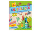 Knutselboek met vouwen, plakken, kleuren en versieren voor kinderen vanaf 2 jaar.