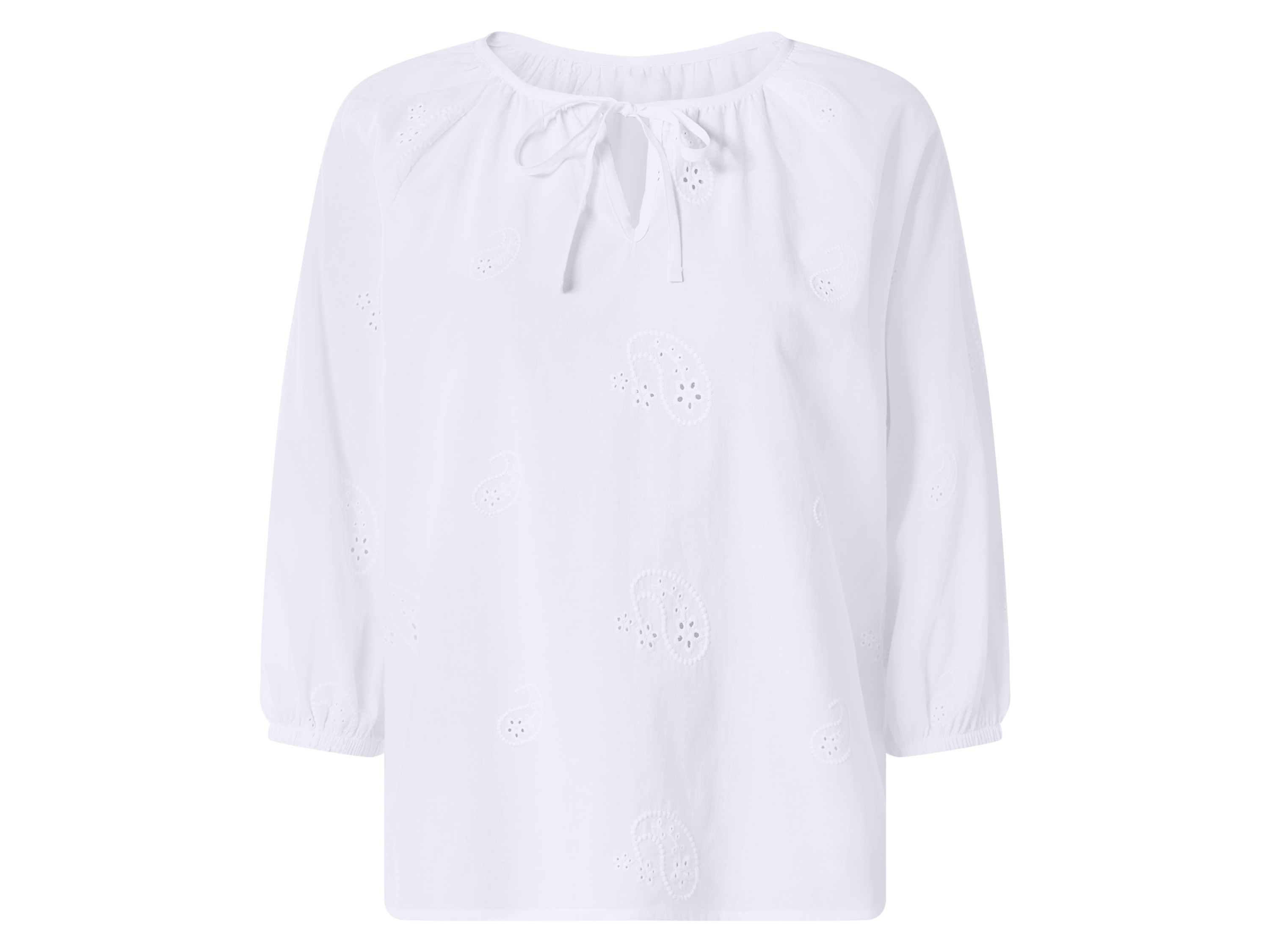 ESMARA Dames blouse (wit, L (44/46))