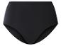Zwarte dames slip met hoge taille