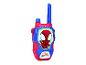 Rood-blauwe kinderwalkietalkie met Spidey en zijn geweldige vrienden.