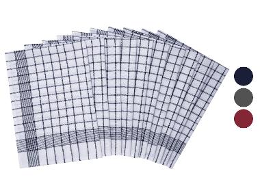 W5 Set van 10 theedoeken 50 x 70 cm