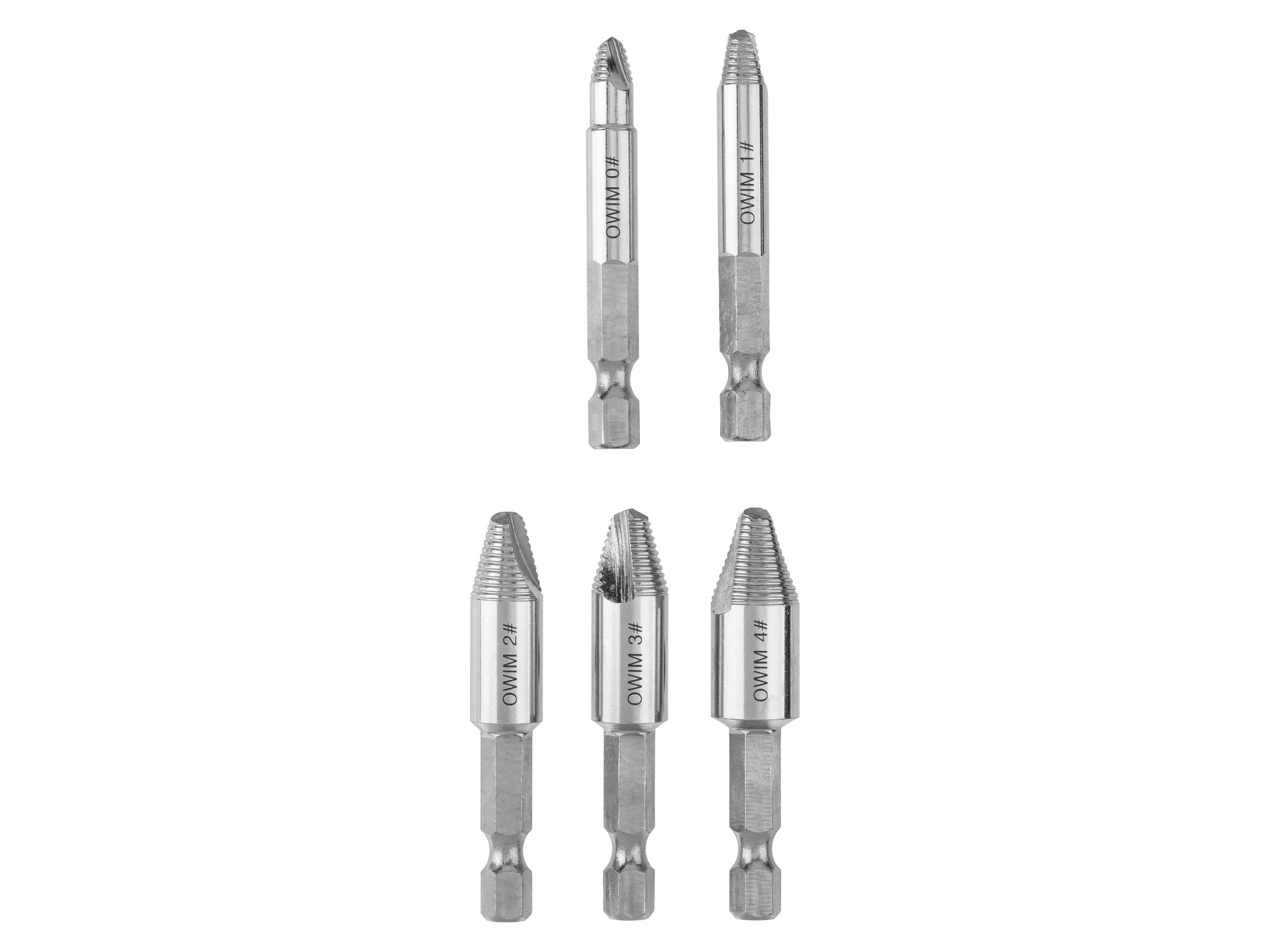 PARKSIDE Accessoires voor boormachine (HSS-schroefverwijderaars)