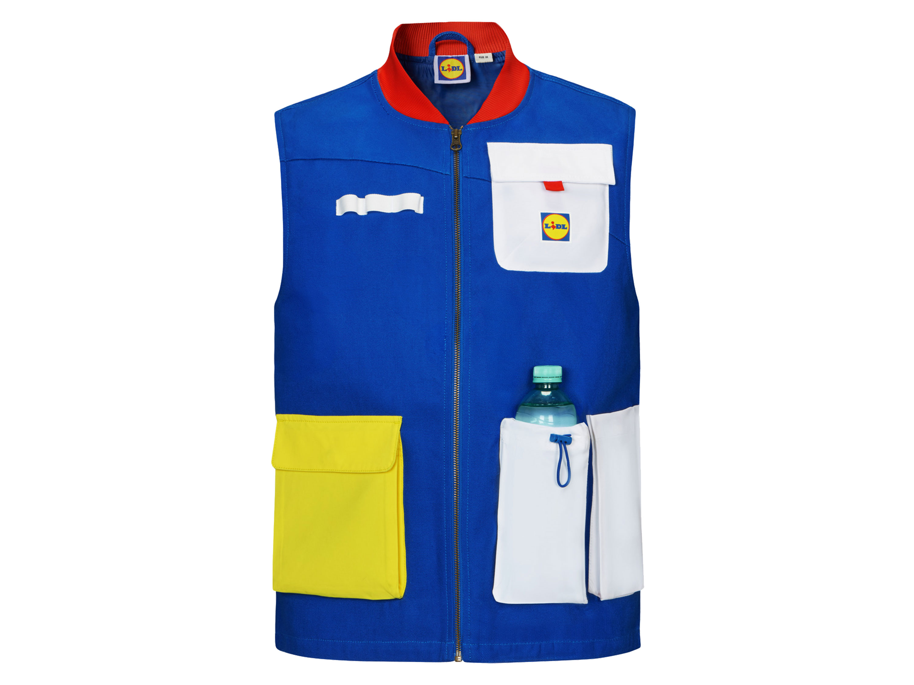 Lidl Vest, met functionele zakken. (M)