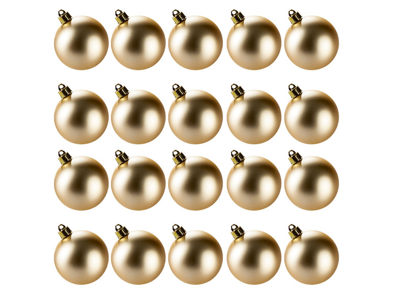 Ga naar volledige schermweergave: LIVARNO home 20 kerstballen - afbeelding 4